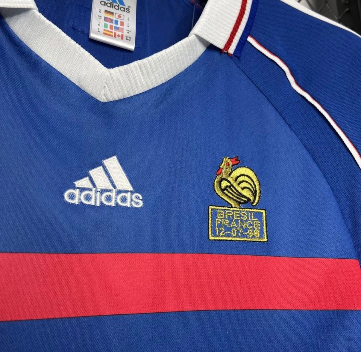 Maillot finale CDM rétro 1998